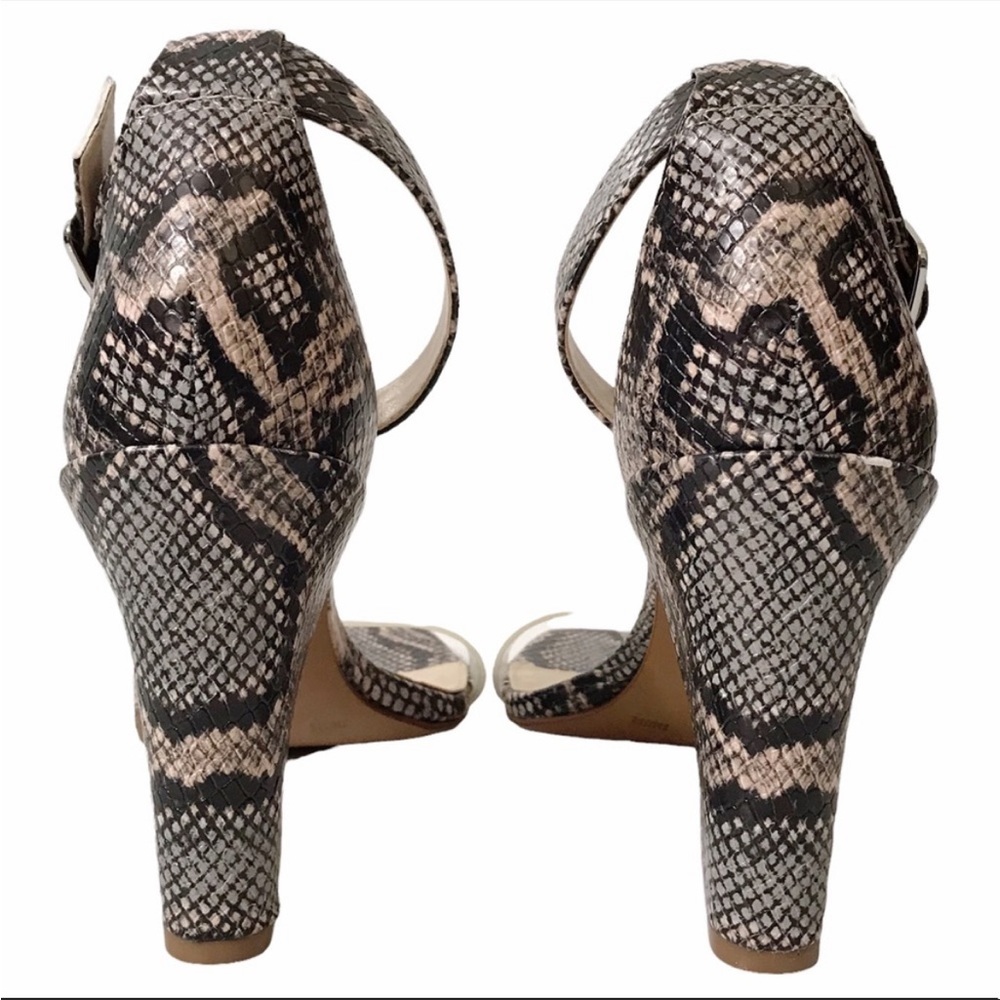 Vince Camuto Black and Cream Heels - Picture 5 of 8